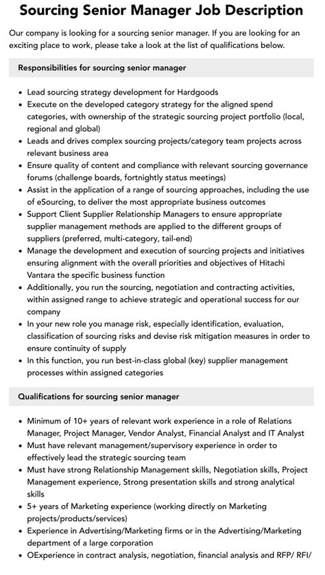 senior source jobs|Senior Sourcing Work, Jobs in Manila .